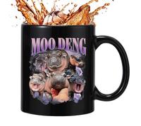 Hippo Mug - Mug, 350ml Baby Hippo Coffee Mug, Cute Hippo Cup, Ceramic Hippo Mug, Hippopotamus Travel Cup for Desk Home School Workplace