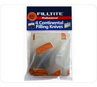 Hippo P12000 Filltite Continental Filling Knives - Brown/Silver (Pack of 4)