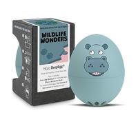 Hippo PiepEi - Singing Egg Timer for Cooking with - Egg Cooker for 3 Hardness Levels - Cute Hippo Gift - Funny Cooking Egg - Music Egg Timer - Brainstream, 5,1 x 4,5 cm