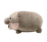 Hippo Plush,Cartoon Hippo Dolls Cuddly Plush Toys - Collectible Soft Doll Home Decorations for Toddler Collectors Kids Boys Girls Bedroom Living Room Sofa Desk Car Friends