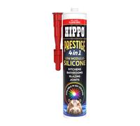 Hippo Prestige 4in1 Silicone - 300ml Cartridge - Flame Red (RAL 3000)