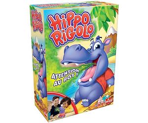 Hippo Rigolo Children's Board Games for Ages 4 and Above - Fun Game - Guess the Foods You Will Pick or Feed the Hippo - Beware of Burping - 2 to 4 Players