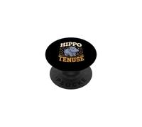 Hippo Tenuse Hippo Math Pun Hippopotamus Lover PopSockets Adhesive PopGrip