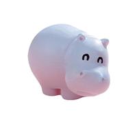 Hippo Toy - Hungry Hippos | Tiny Hippopotamus Figurines |Cute Dashboard Ornament | Hippo Costume | Desktop Sculpture Small | Hippo Statue | Miniature Resin Sculpture Decor For Tables