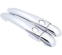 hippoca Car Door Handle Cover Protector for Renault Megane II MK2 2 2002 2003 2004 2005 2006 2007 2008 2009, Exterior Door Handles Cover Trim Car Accessories Stickers Trim