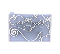 Hippocampus Sea Horse Silicone Mold Fondant Sugarcraft Cake Decor Tools Chocolate Gumpaste Jelly Mold Home Baking Tool Seahorse Resin Molds Silicone
