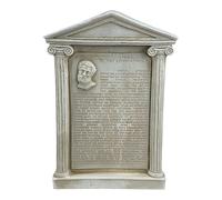 Hippocratic Oath Wall Plaque - Physician Hippocrates - Hard Plaster Handmade in Greece - Medical Office Decor