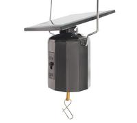 Hippolytusiart Solar Powered Wind Spinner Motor,Outdoor Solar Energy Operated Eco-Friendly Motor Hanging Display Mobile Rotating Mini Revolving Motor for Spiral Sun Catchers Garden Decor Ornament