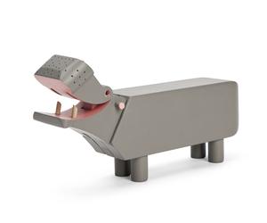 Hippopotamus H9 cm grey Kay Bojesen