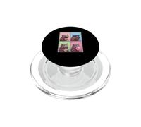 hippos funny hippo PopSockets PopGrip for MagSafe