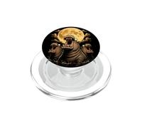 Hippos Howling at The Moon Hippo Vintage Graphic PopSockets PopGrip for MagSafe
