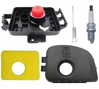 Hippotech 595663 Air Filter Base,595660 Air Cleaner Cover & 799579 Air Cleaner Foam Filter Replacement for Briggs Stratton 450E 500E 550E 550Ex Engine Lawn Mower