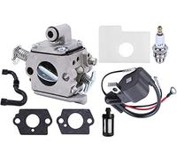 Hippotech C1Q-S57A Carburetor for Stihl MS170 017 018 MS180 MS180C MS170C Replaces 1130-120-0603 Chainsaw