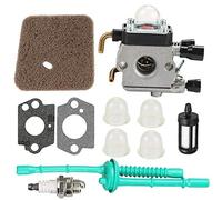 Hippotech Carburetor for STIHL FS38 FS45 FS46 FS55 KM55 FS85 with Air Fuel Filter Gaskets Replacement OEM P/N:4140-120-0619