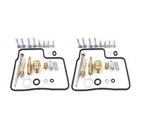 Hippotech Carburetor Gaskets Jets Repair Kit Replacement for Honda VT750DC for Shadow Spirit 750 2002-2007