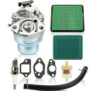 Hippotech Carburetor with Gasket Spark Plug Fuel Air Filter kit Replacement for Honda GCV160 GCV160A GCV160LA HRB216 HRS216 HRR216 HRT216 HRZ216