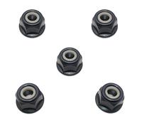 Hippotech Pack of 5 10mm x 1.0 Left Hand Thread Brush Blade Bolt Nut for Stihl FS44 FS55 FS80 KM FS75 FS83 FS85 FS90 FS100 FS120 FS130 200 FS250 4126 642 7600