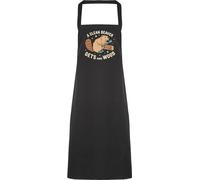 Hippowarehouse A Clean Beaver Gets More Wood Gift For Him Her Daughter Son Dad Mum Apron kitchen cooking painting DIY onesize adult