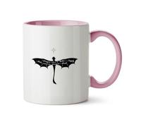 Hippowarehouse A Dragon Without its Rider Printed Mug Various Colour Options Ceramic Cup Kitchenware 11oz