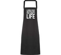 Hippowarehouse A good coach can change a game. Great coaches can change a life Apron kitchen cooking painting DIY onesize adult
