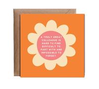 Hippowarehouse A great colleague is hard to find, difficult to part with, and impossible to forget Personalised Card. 15cm x 15cm with envelope for him for her Funny Cards for Men and Women Blank