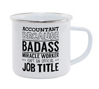 Hippowarehouse Accountant Because Badass Miracle Worker Isn't an Official Job Title Printed Mug Various Colour Options Ceramic Cup Kitchenware 11oz