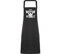 Hippowarehouse Aint nothing but a peanut Apron kitchen cooking painting DIY onesize adult