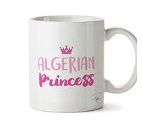 Hippowarehouse Algerian Princess Printed Mug Cup Ceramic 10oz