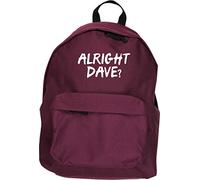HippoWarehouse Alright Dave? Backpack ruck Sack Dimensions: 31 x 42 x 21 cm Capacity: 18 litres