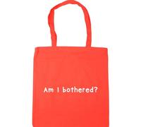 Hippowarehouse Am I Bothered Tote Shopping Gym Beach Bag 42cm x38cm, 10 litres