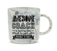 Hippowarehouse an Awesome Coach is Hard to Find, Difficult to Part with & Impossible to Forget Printed Mug Various Colour Options Ceramic Cup Kitchenware 11oz