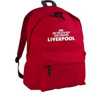HippoWarehouse and on The 8th Day God Created Liverpool Backpack ruck Sack Dimensions: 31 x 42 x 21 cm Capacity: 18 litres