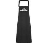 Hippowarehouse And on the 8th day God created Newcastle Apron kitchen cooking painting DIY onesize adult