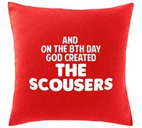 Hippowarehouse And on the 8th day God created The Scousers Printed bedroom accessory cushion cover case 41x41cm