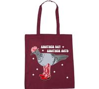 Hippowarehouse Another day another OOTD - Sassy Pigeon Tote Shopping Gym Beach Bag 42cm x38cm, 10 litres