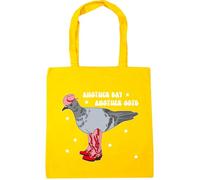 Hippowarehouse Another day another OOTD - Sassy Pigeon Tote Shopping Gym Beach Bag 42cm x38cm, 10 litres