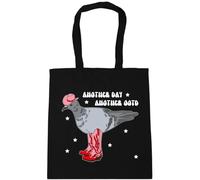 Hippowarehouse Another day another OOTD - Sassy Pigeon Tote Shopping Gym Beach Bag 42cm x38cm, 10 litres