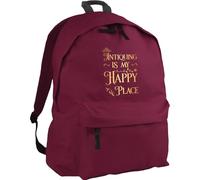 HippoWarehouse Antiquing is My Happy Place Backpack ruck Sack Dimensions: 31 x 42 x 21 cm Capacity: 18 litres