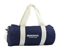 Hippowarehouse Archaeologists will date any old thing Gymwear Gym Duffle Cylinder Uniform Kit Bag 50 x 25 x 25cm 20 litres