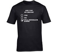 Hippowarehouse are You ON Drugs? YES NO I'm A Dinosaur RAWR! Unisex Short Sleeve t-Shirt