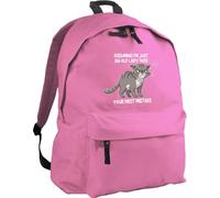 Hippowarehouse Assuming i'm just an old lady was your first mistake backpack ruck sack Dimensions: 31 x 42 x 21 cm Capacity: 18 litres