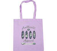 Hippowarehouse Authentic Surf Apparel. Life Is Short Tote Shopping Gym Beach Bag 42cm x38cm, 10 litres