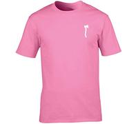 Hippowarehouse Axe (Pocket Design) Unisex Short Sleeve t-Shirt Pink