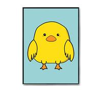 Hippowarehouse Baby duck chick Printed Poster A4 Wall Art Design Classroom Room Gym Office Décor
