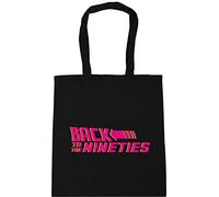 Hippowarehouse Back to the nineties Tote Shopping Gym Beach Bag 42cm x38cm, 10 litres