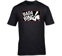 Hippowarehouse BADA Bing New Jersey Strip Club Unisex Short Sleeve t-Shirt (Specific Size Guide in Description) Black