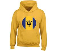 Hippowarehouse Barbados Flag Kids Children's Unisex Hoodie Hooded top