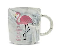 Hippowarehouse Be a Flamingo in a Flock of Pigeons Printed Mug Various Colour Options Ceramic Cup Kitchenware 11oz