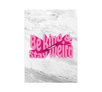 Hippowarehouse be kind and stay weird Printed Poster A4 Wall Art Design Classroom Room Gym Office Décor