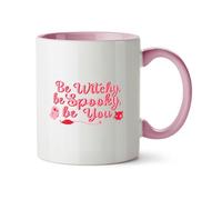 Hippowarehouse Be Witchy, be Spooky, be You Printed Mug Various Colour Options Ceramic Cup Kitchenware 11oz